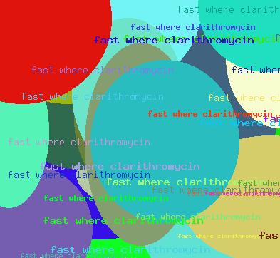 Fast where clarithromycin